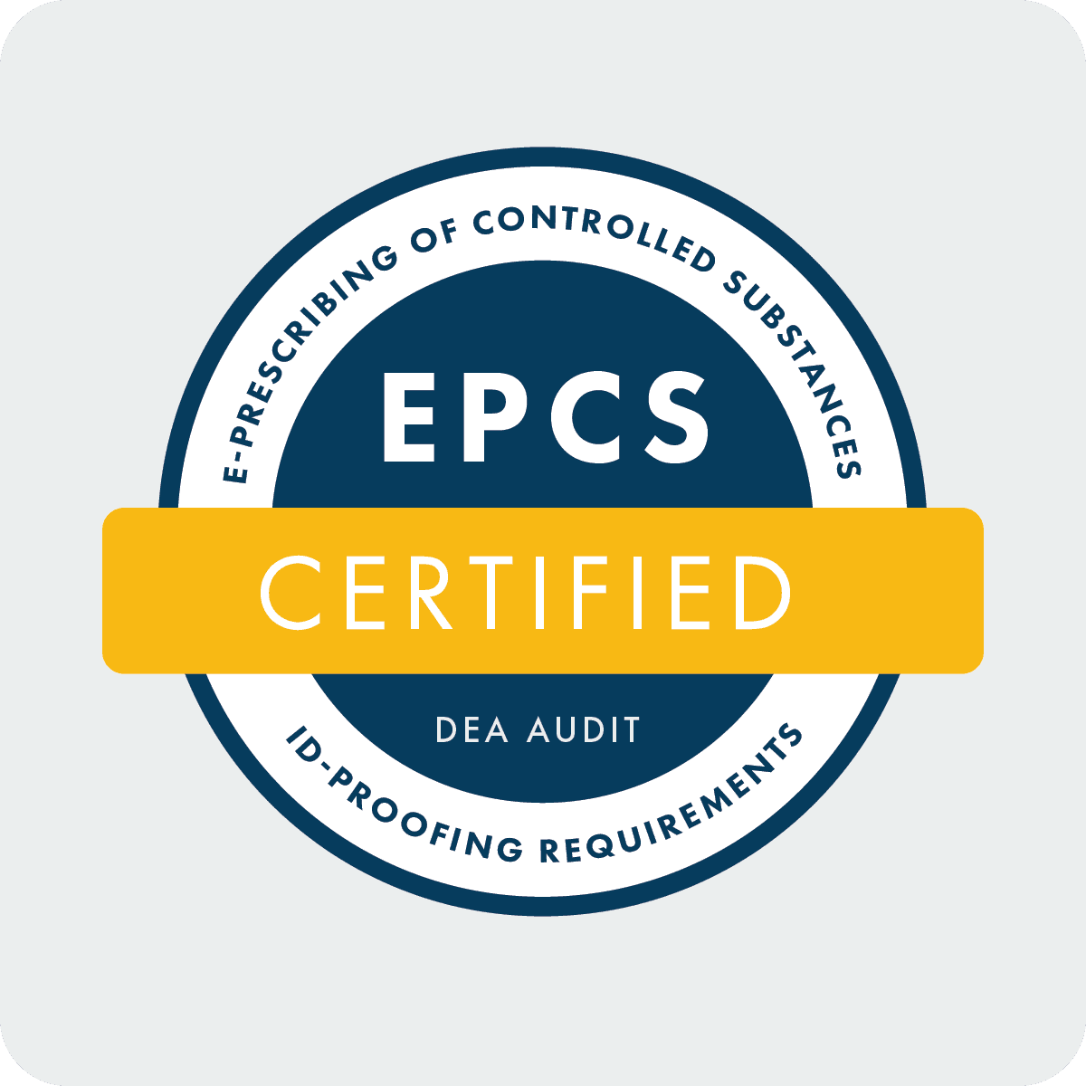 EPCS Certified certification