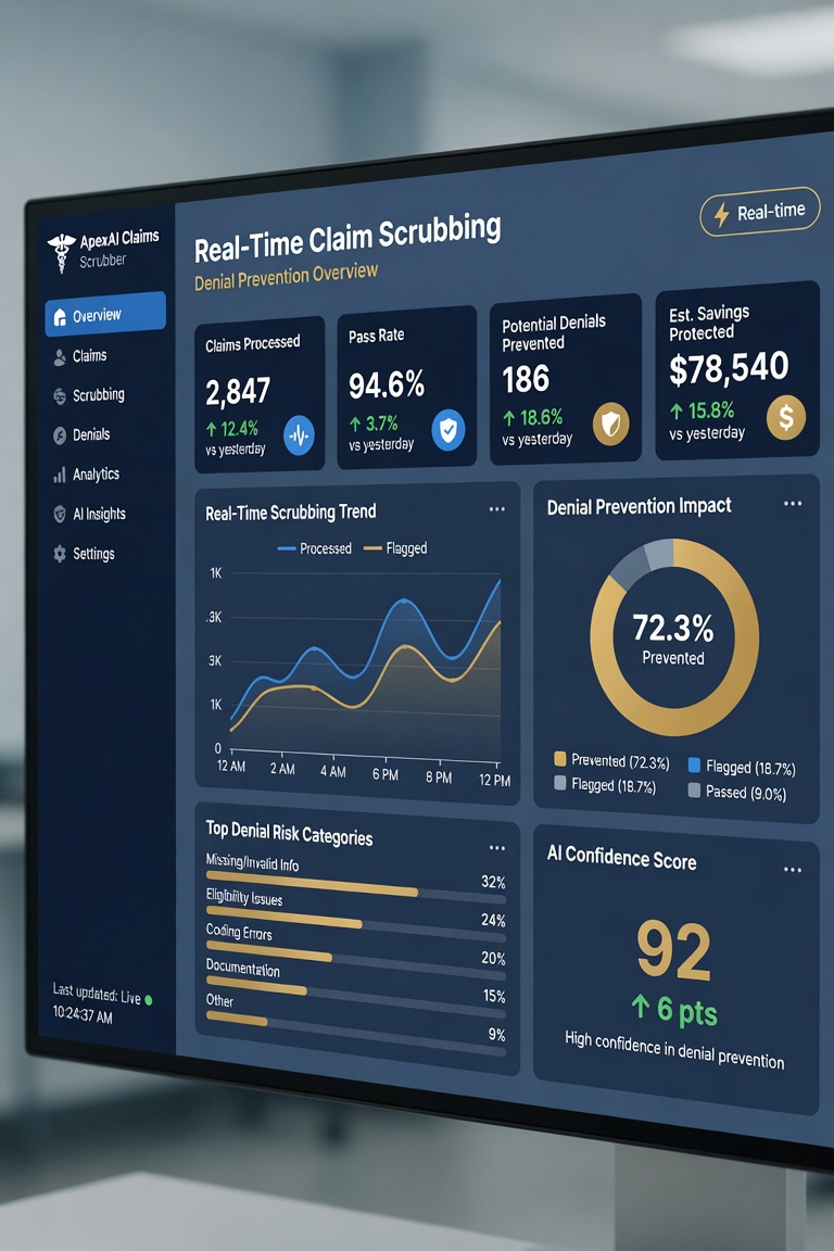 AI Claims Dashboard