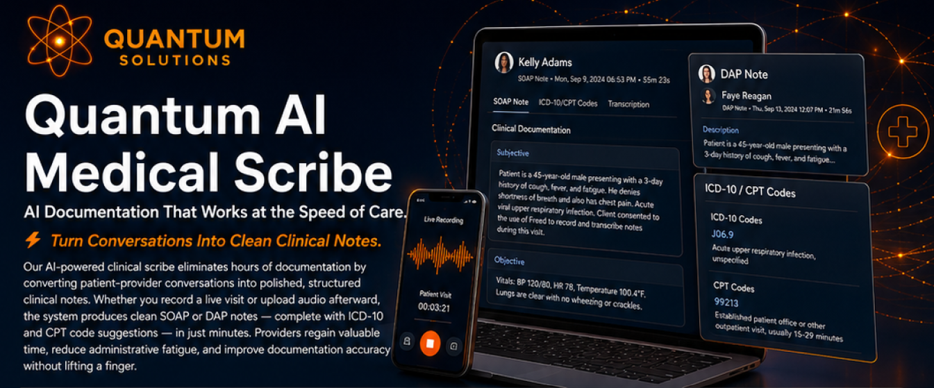Quantum AI Medical Scribe