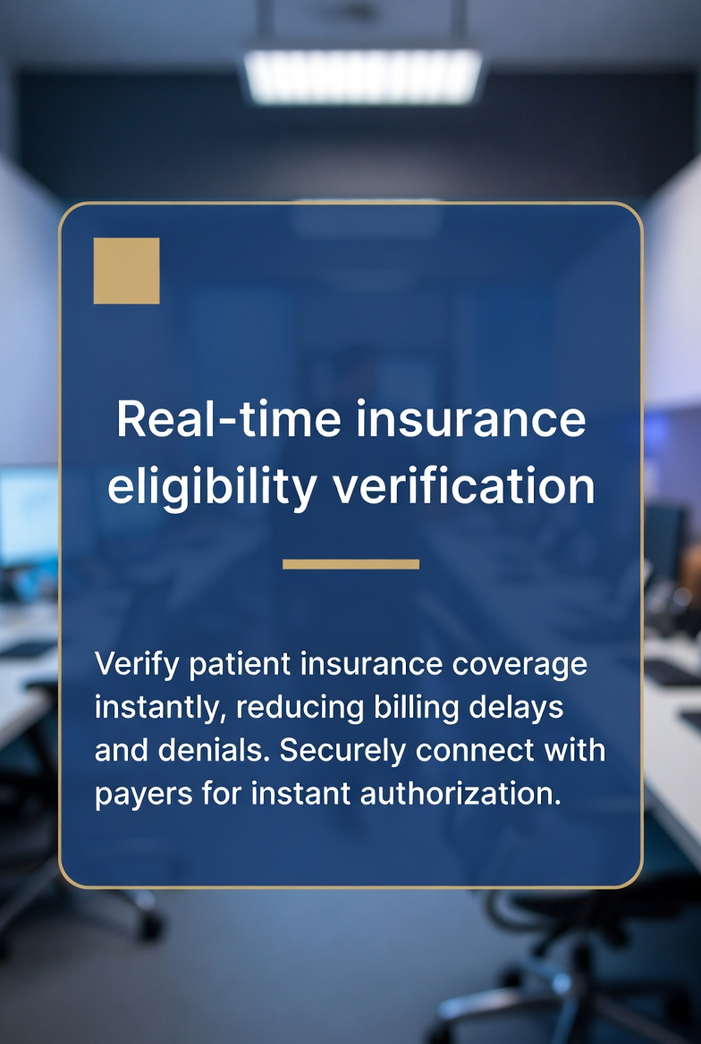 Eligibility & Benefits Verification